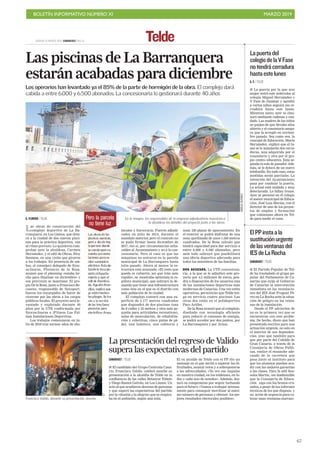 BOLETÍN INFORMATIVO NÚMERO XI MARZO 2019
!67
 