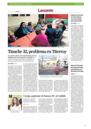 BOLETÍN INFORMATIVO NÚMERO XI MARZO 2019
!75
 