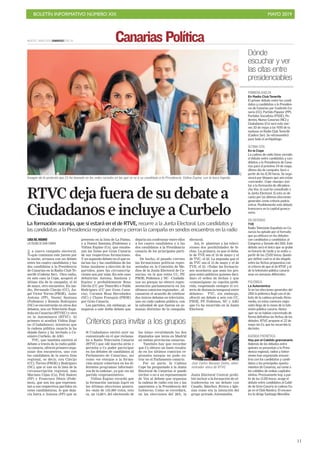 BOLETÍN INFORMATIVO NÚMERO XIX MAYO 2019
!11
 