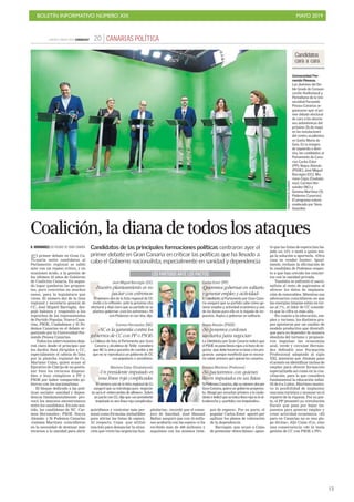 BOLETÍN INFORMATIVO NÚMERO XIX MAYO 2019
!13
 