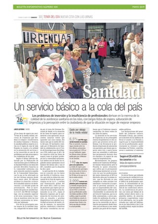 BOLETÍN INFORMATIVO NÚMERO XIX MAYO 2019
BOLETÍN INFORMATIVO DE NUEVA CANARIAS
 