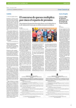 BOLETÍN INFORMATIVO NÚMERO XIX MAYO 2019
!41
 