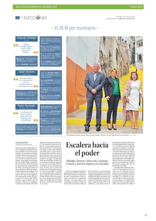 BOLETÍN INFORMATIVO NÚMERO XIX MAYO 2019
!67
 