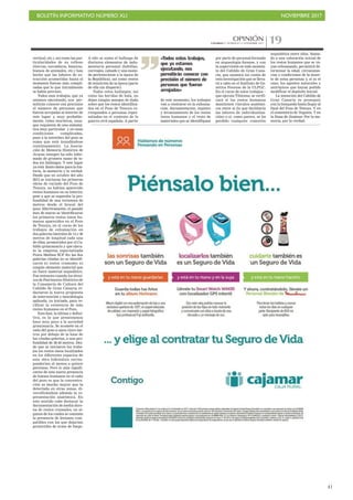 BOLETÍN INFORMATIVO NÚMERO XLI NOVIEMBRE 2017
!41
OPINIÓNCANARIAS 7. DOMINGO 12 NOVIEMBRE 2017 19
vertical, etc.), así como las par-
ticularidades de su relleno
(tierras, escombros, basuras,
huesos de animales, etc.) han
hecho que las labores de ex-
tracción acometidas hasta el
momento fueran más compli-
cadas que lo que inicialmente
se había previsto.
Todos esos trabajos, que ya
estamos ejecutando, nos per-
mitirán conocer con precisión
el número de personas que
fueron arrojadas al interior de
este lugar y, muy probable-
mente, cómo murieron, (aun-
que requieren de una sistemá-
tica muy particular y en unas
condiciones complicadas,
pues a la estrechez del pozo se
suma que está inundándose
continuamente). La Asocia-
ción de Memoria Histórica de
Arucas siempre ha sido infor-
mada de primera mano de to-
dos los hallazgos. Y este lugar
ya está danto datos para la his-
toria, la memoria y la verdad.
Desde que en octubre del año
2013 se iniciaran las primeras
obras de vaciado del Pozo de
Tenoya, no habían aparecido
restos humanos en su interior,
pese a que se superaba la pro-
fundidad de una treintena de
metros desde el brocal del
pozo. Efectivamente, el pasado
mes de marzo se identificaron
los primeros restos óseos hu-
manos aparecidos en el Pozo
de Tenoya, en el curso de los
trabajos de exhumación en
dos galerías laterales de 14 y 30
metros de longitud cada una
de ellas, promovidos por el Ca-
bildo grancanario y que ejecu-
ta la empresa especializada
Pozos Medina SCP. En las dos
galerías citadas no se identifi-
caron ni restos craneales ni
ningún elemento material que
no fuera material esquelético.
Fue entonces cuando los técni-
cos de Patrimonio Histórico de
la Consejería de Cultura del
Cabildo de Gran Canaria re-
dactaron la nueva propuesta
de intervención y metodología
aplicada, ya iniciada, para ve-
rificar la existencia de más
restos humanos en el Pozo.
Esta fase, la última y defini-
tiva, es la que presentamos
hace muy poco a la sociedad
grancanaria. Se acomete en el
caño del pozo a unos cinco me-
tros por debajo de la base de
las citadas galerías, a una pro-
fundidad de 38-40 metros. Des-
de que se iniciaron los traba-
jos los restos óseos localizados
en los diferentes espacios de
esta obra hidráulica corres-
ponderían al menos a quince
personas. Pero lo más signifi-
cativo de esta nueva presencia
de huesos humanos en el caño
del pozo es que la concentra-
ción es mucho mayor que la
detectada en otras zonas, di-
versificándose además la re-
presentación anatómica. En
este sentido cabe destacar la
documentación de media doce-
na de restos craneales, en al-
gunos de los cuales se constata
la presencia de lesiones com-
patibles con las que dejarían
proyectiles de arma de fuego.
A ello se suma el hallazgo de
distintos elementos de indu-
mentaria personal (hebillas,
correajes, calzado y una mone-
da perteneciente a la época de
la República), así como restos
de munición de la época (parte
de ella sin disparar).
Todos estos hallazgos, así
como las heridas de bala, no
dejan ningún margen de duda
sobre que los restos identifica-
dos en el Pozo de Tenoya co-
rresponden a personas repre-
saliadas en el contexto de la
guerra civil española. A partir
de este momento, los trabajos
van a centrarse en la exhuma-
ción, documentación, registro
y levantamiento de los restos
óseos humanos y el resto de
materiales que se identifiquen
por parte de personal formado
en arqueología forense, y con
la supervisión en todo momen-
to del Cabildo de Gran Cana-
ria, que asumirá los costes de
esta investigación que se lleva-
rá a cabo en el Instituto de Ge-
nética Forense de la ULPGC.
En el curso de estos trabajos –
que ejecuta Tibicena- se verifi-
cará si los restos humanos
mantienen vínculos anatómi-
cos entre sí (lo que facilitaría
las labores de individualiza-
ción) o si, como parece, se ha
perdido cualquier conexión
«Todos estos trabajos,
que ya estamos
ejecutando, nos
permitirán conocer con
precisión el número de
personas que fueron
arrojadas»
esquelética entre ellos. Suma-
do a una valoración inicial de
los restos humanos que se va-
yan exhumando, permitirá de-
terminar la edad, circunstan-
cias y condiciones de la muer-
te de estas personas y, si es el
caso, los agentes naturales y
antrópicos que hayan podido
modificar el depósito inicial.
La intención del Cabildo de
Gran Canaria es proseguir
con la búsqueda hasta llegar al
final del Pozo de Tenoya. Y en
el cementerio de Vegueta. Y en
la Sima de Jinámar. Por la me-
moria, por la verdad.
 
