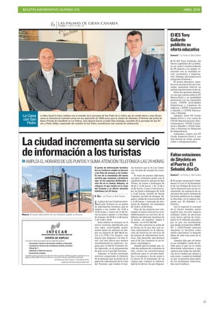 BOLETÍN INFORMATIVO NÚMERO XVI ABRIL 2018
!41
 