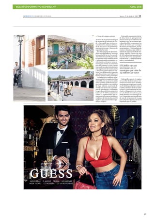 BOLETÍN INFORMATIVO NÚMERO XVI ABRIL 2018
!49
 