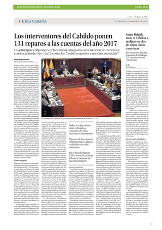 BOLETÍN INFORMATIVO NÚMERO XXIII JUNIO 2018
!31
 