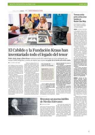 BOLETÍN INFORMATIVO NÚMERO XXIII JUNIO 2018
!37
 