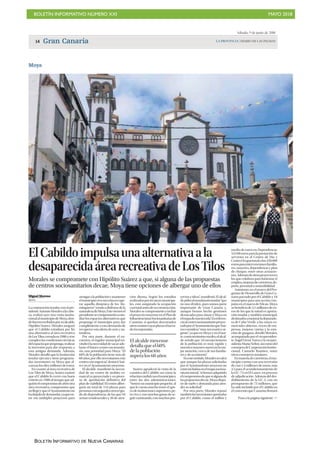 BOLETÍN INFORMATIVO NÚMERO XXI MAYO 2018
BOLETÍN INFORMATIVO DE NUEVA CANARIAS
 