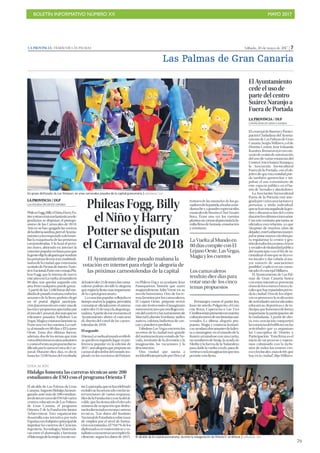 BOLETÍN INFORMATIVO NÚMERO XX	

 MAYO 2017
	

79
 