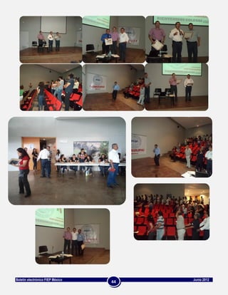 Boletín electrónico FIEP México        Junio 2012
                                  44
 