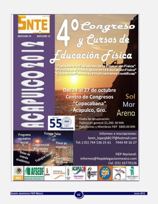 Boletín electrónico FIEP México        Junio 2012
                                  65
 