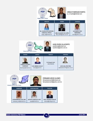 Boletín electrónico FIEP México        Junio 2012
                                  70
 