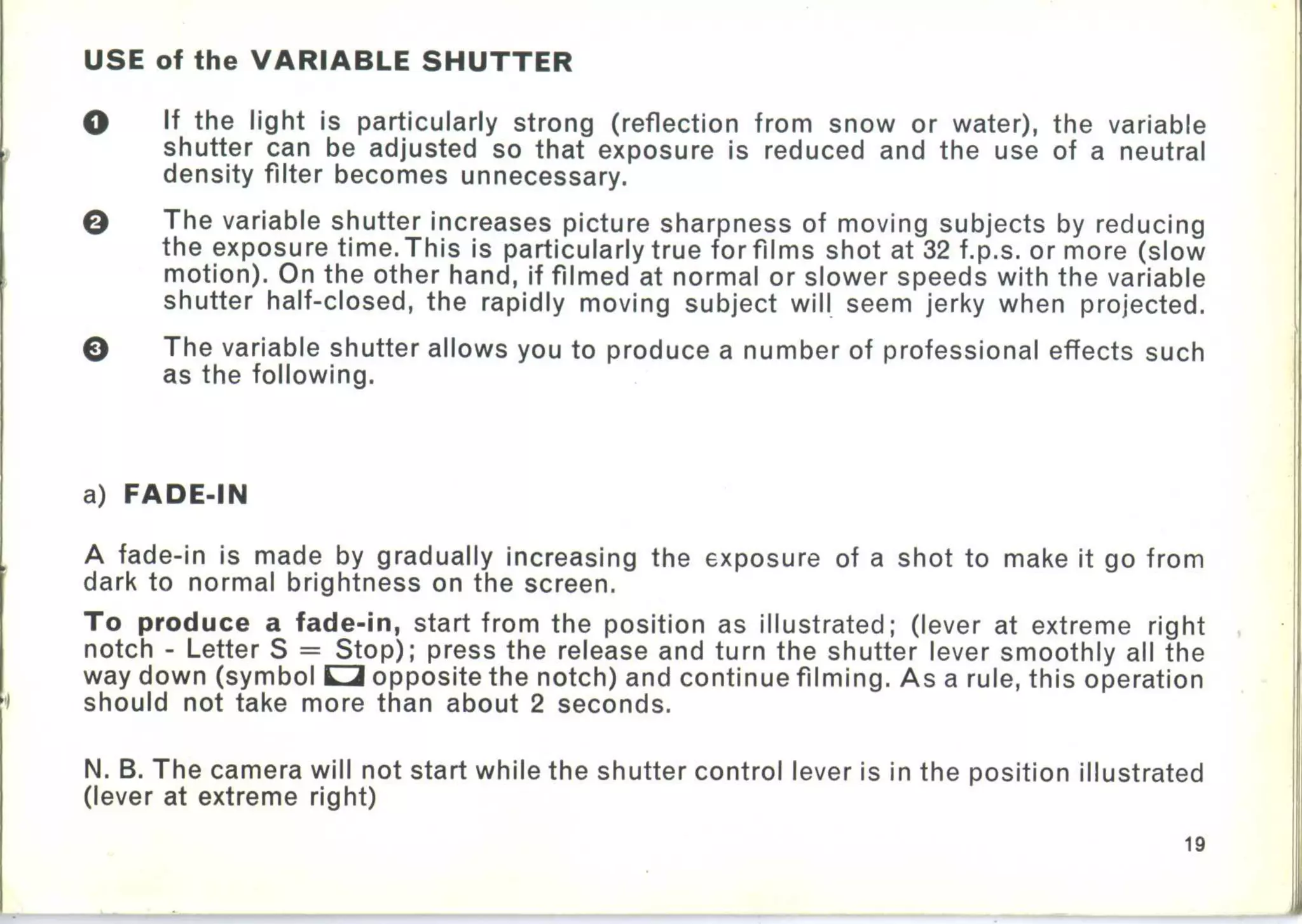 Bolex d8 la_user manual_english