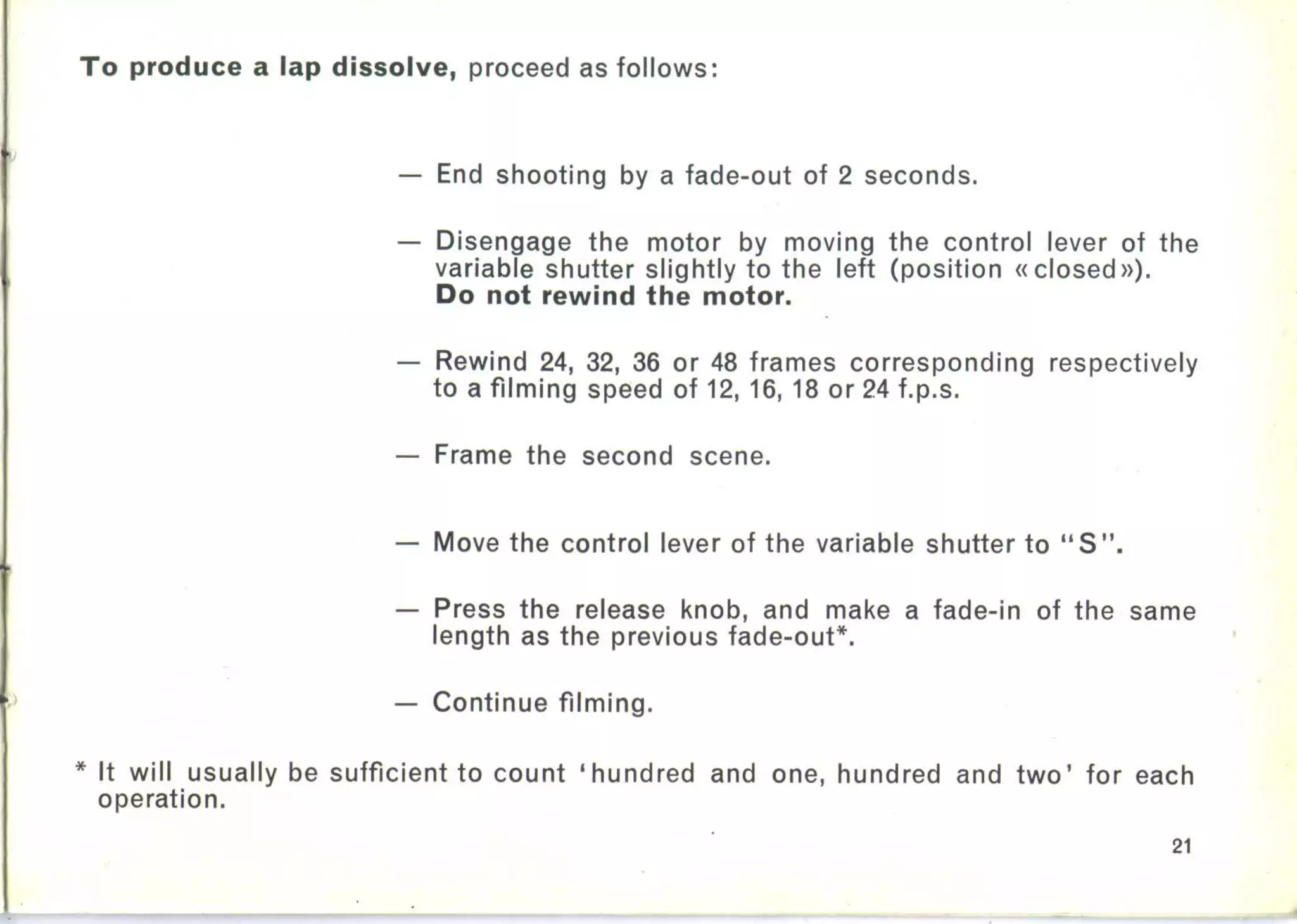 Bolex d8 la_user manual_english