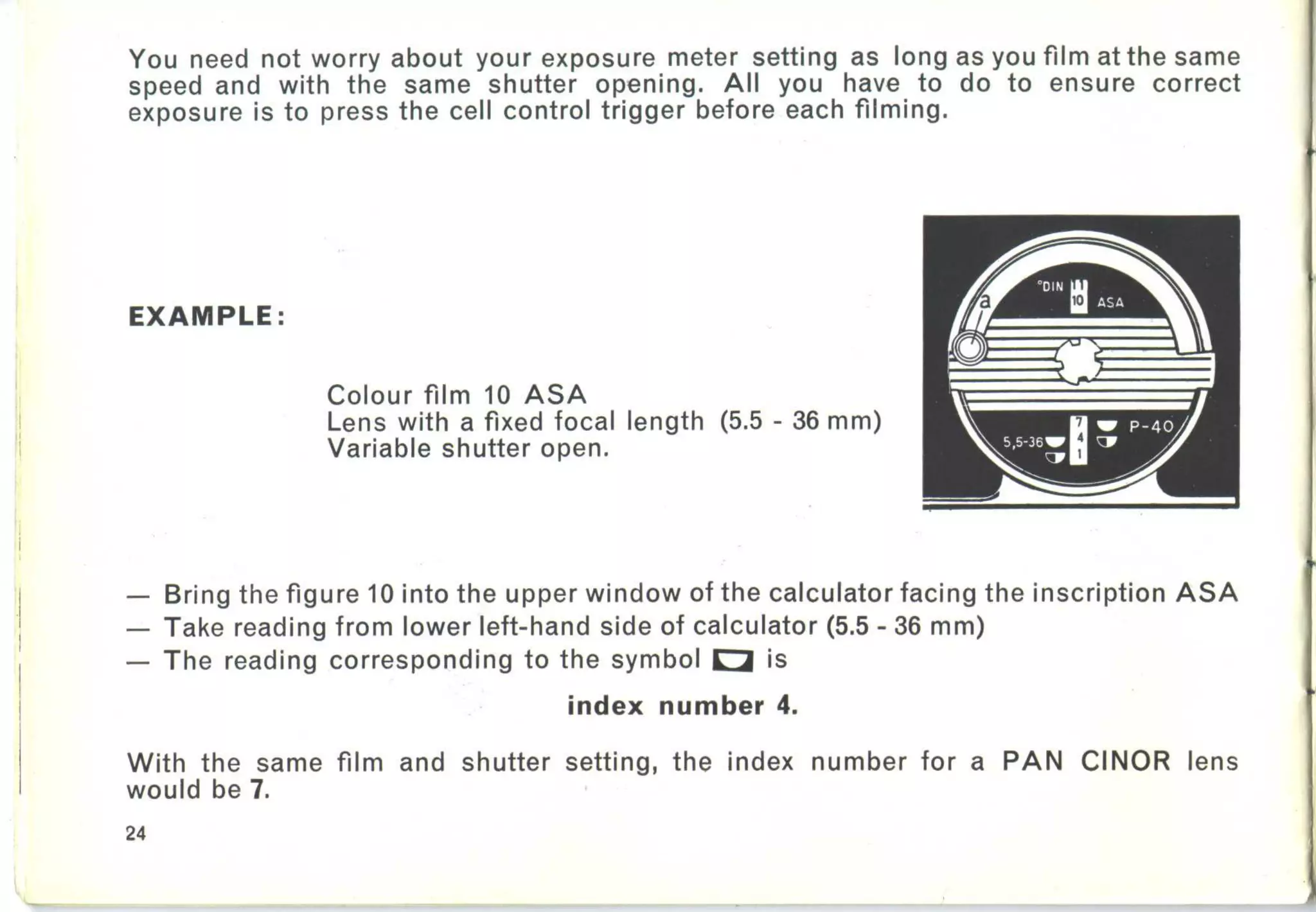 Bolex d8 la_user manual_english