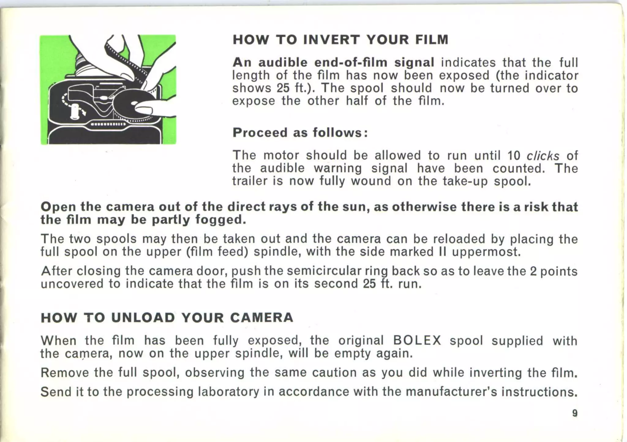 Bolex d8 la_user manual_english