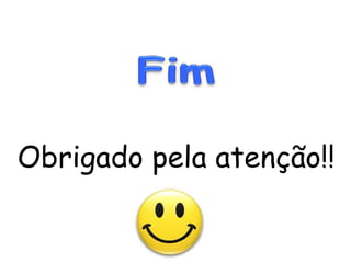 Obrigado pela atenção!! 