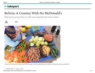 Bolivia  a country with no mc donald’s _ takepart