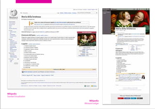 Wikipedia
Wikiwand widget
Wikipedia
Standard Visualization
 