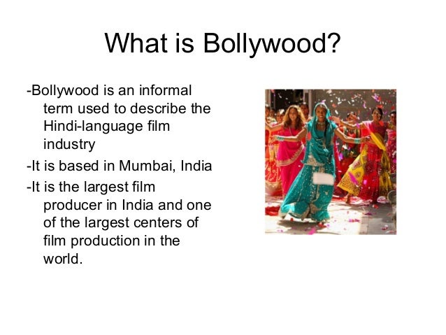 what is bollywood
