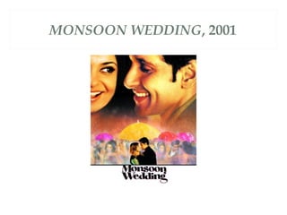 MONSOON WEDDING, 2001
 