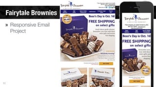 Fairytale Brownies 
» Responsive Email 
Project 
32 
 
