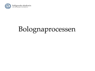 Bolognaprocessen   