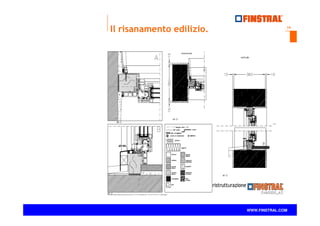 14
www.finstral.com ©
WWW.FINSTRAL.COM
Il risanamento edilizio.
 