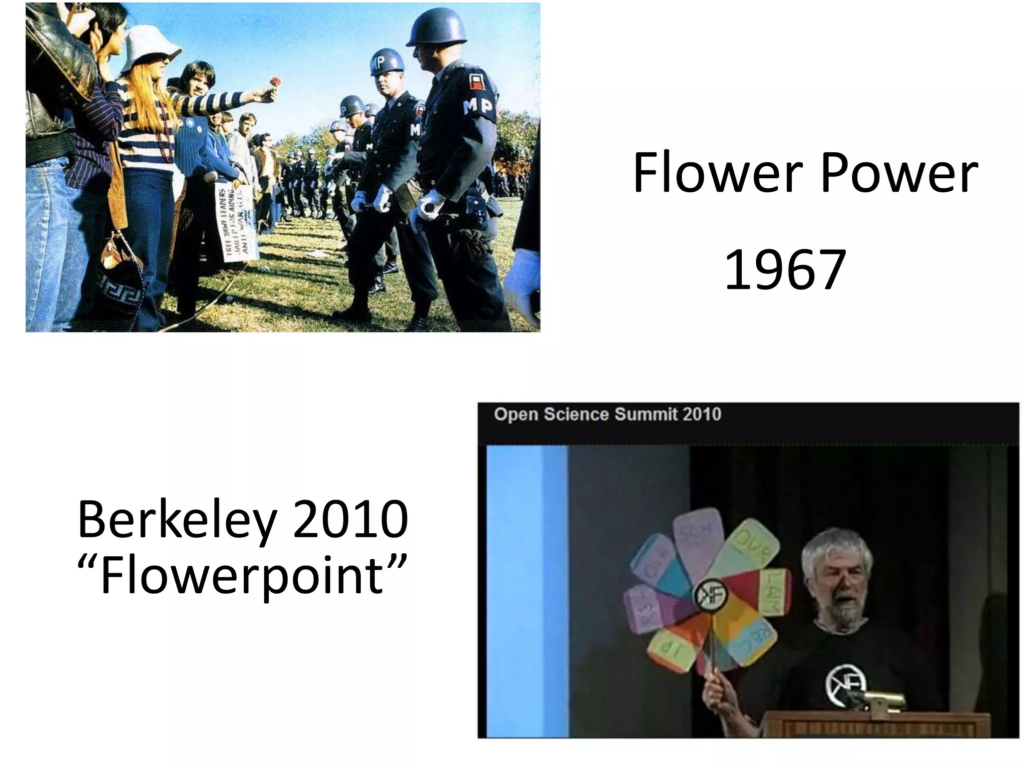 Flower Power
1967
Berkeley 2010
“Flowerpoint”
 