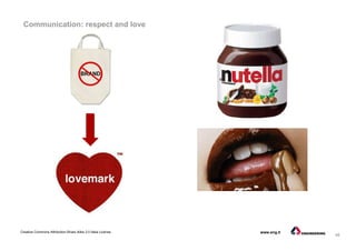 48
Creative Commons Attribution-Share Alike 3.0 Italia License www.eng.it
Communication: respect and love
 