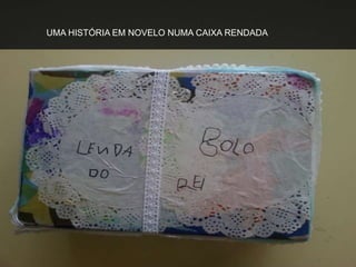 UMA HISTÓRIA EM NOVELO NUMA CAIXA RENDADA