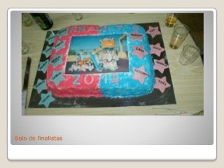 Bolo de finalistas
 