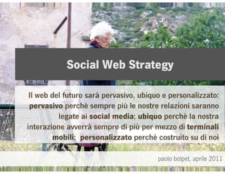 Social Strategy - Overview