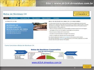 Site – www.dr2c4.drresiduo.com.br




www.dr2c4.drresiduo.com.br

                               18
 