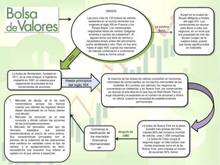 Bolsa de valores PPT