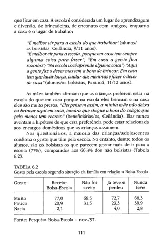 Bolsa Escola: melhoria educacional e redução da pobreza