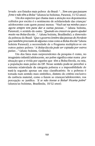Bolsa Escola: melhoria educacional e redução da pobreza