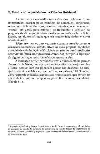 Bolsa Escola: melhoria educacional e redução da pobreza