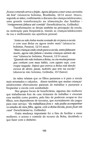 Bolsa Escola: melhoria educacional e redução da pobreza