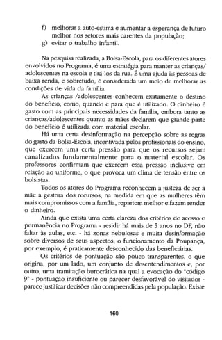 Bolsa Escola: melhoria educacional e redução da pobreza