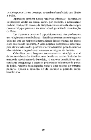 Bolsa Escola: melhoria educacional e redução da pobreza