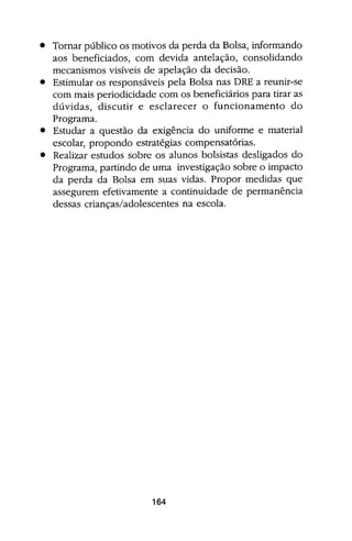 Bolsa Escola: melhoria educacional e redução da pobreza