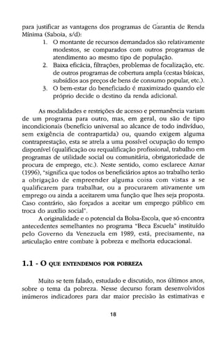 Bolsa Escola: melhoria educacional e redução da pobreza