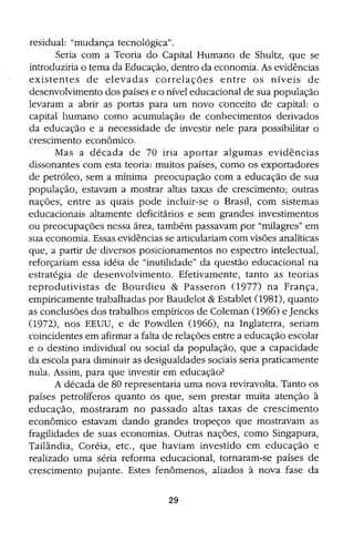 Bolsa Escola: melhoria educacional e redução da pobreza