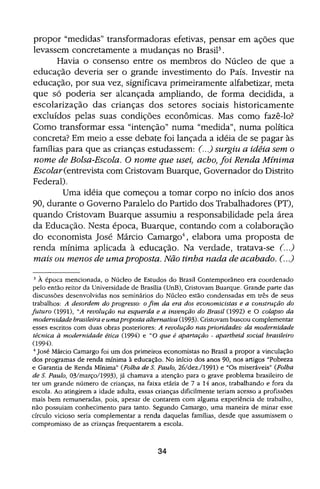 Bolsa Escola: melhoria educacional e redução da pobreza