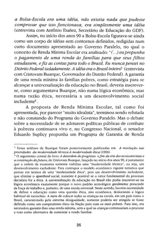 Bolsa Escola: melhoria educacional e redução da pobreza