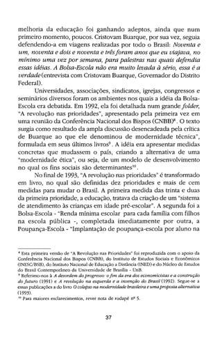 Bolsa Escola: melhoria educacional e redução da pobreza