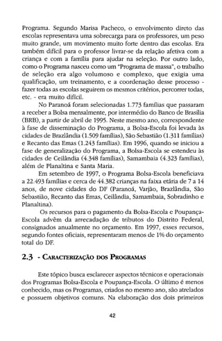 Bolsa Escola: melhoria educacional e redução da pobreza