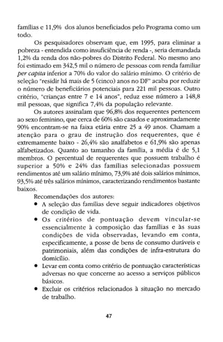 Bolsa Escola: melhoria educacional e redução da pobreza